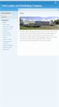 Mobile Screenshot of clemlumber.com